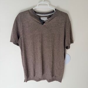 Paper Denim & Cloth Heathered Brown Top